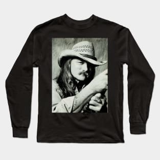 Retro Dickey betts Long Sleeve T-Shirt